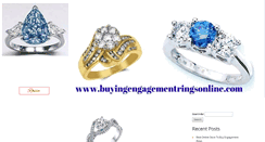 Desktop Screenshot of buyingengagementringsonline.com