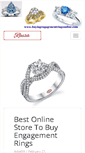 Mobile Screenshot of buyingengagementringsonline.com